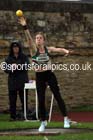 Womens heptathlon shot putt, EAP International Cominted Events, Hexham. Photo: David T. Hewitson/Sports for All Pics